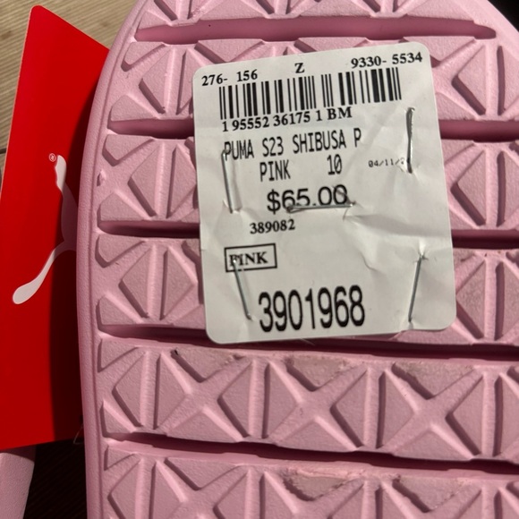PUMA Sz 10 Shibusa Pearl Pink Slip On Fully Injected IMEVA Sole Sandals NEW - Picture 8 of 8